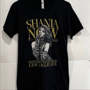 Black Shania Twain T Shirt Size Small S. Good condition